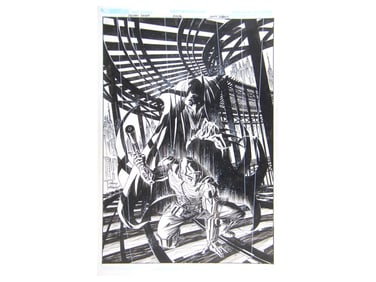 2015 Batman Arkham Knight Annual #1 Cover Art