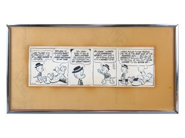 Walt Kelly - POGO Daily Comic Strip Art, 1960