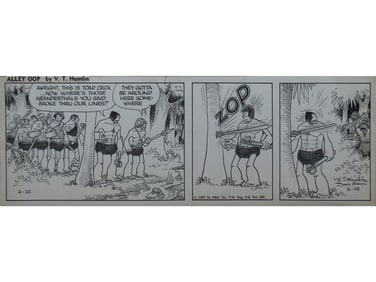 V. T. Hamlin Alley OOP Original Daily Comic Strip