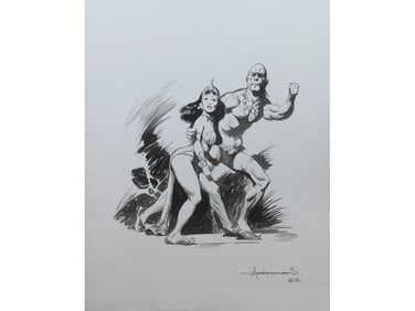 Mike Hoffman - Royal Couple Fantasy Illustration