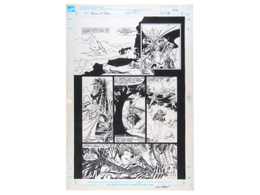 Andy Kubert Story Page, Wolverine Rahne of Terra