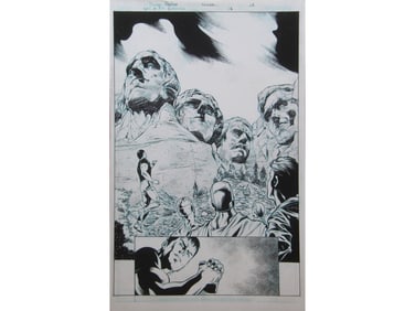 Wayne Faucher Original Comic Page