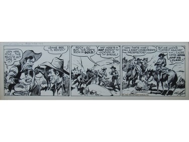 Fred Harman. Red Ryder Daily Comic Strip