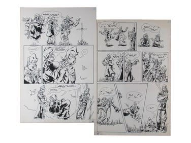 William Messner-Loebs Journey #5, 2 Story Pages