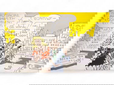 Al Capp Original Oil Painting