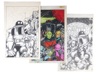 Evan Dorkin, Pirate Corps Original Art Page & More