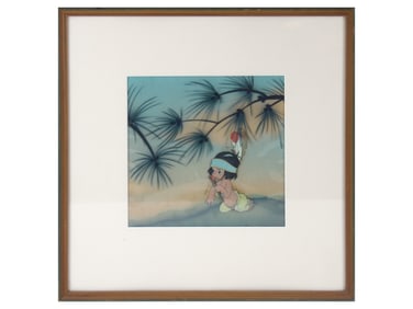 Little Hiawatha Courvoisier Production Cel