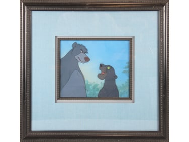 Disney, Jungle Book Baloo & Baghera Production Cel