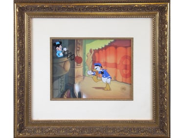 Disney, Ltd Ed Cel Donald Duck "Orphan's Benefit"