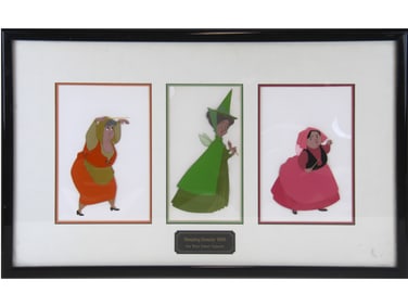 Sleeping Beauty, Flora, Fauna & Merryweather Cels