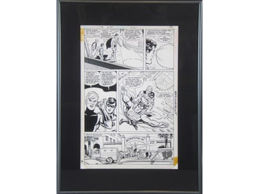 DC Comics Presents #58 Original Art Story Page