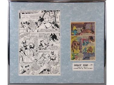 What The--? #19 Original Art Story Page