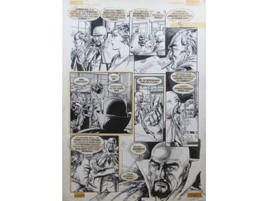 Jun Lofamia The Mist Story Page 3 Original Art