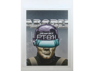 Lyman Dally. Original Airbrush Illustration