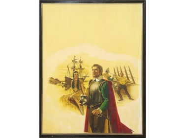 James Elliott Bama, Oil on Board Paperback Cover