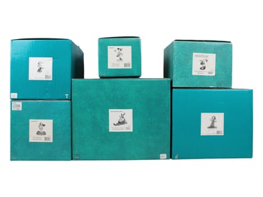 WDCC Disney Classics, 6 Assorted Boxed Pieces