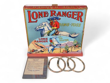 Lone Ranger 1946 Ring Toss Game