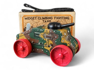 Marx Midget Fighting Climbing Tank
