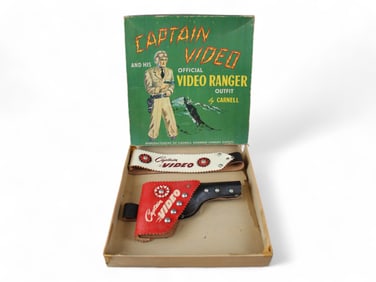 Captain Video Boxed Holster and Pistol
