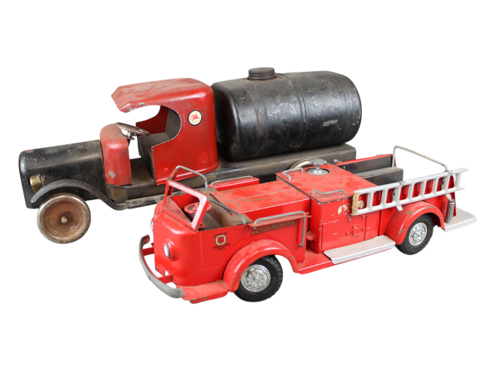 Doepke Fire Truck & Pressed Steel Gas Tanker (1 of 12)