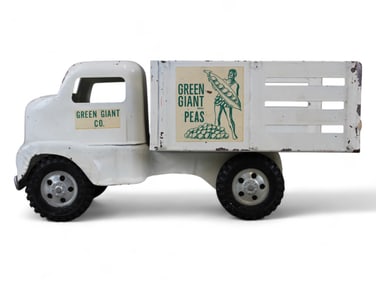Tonka Green Giant Stake Truck