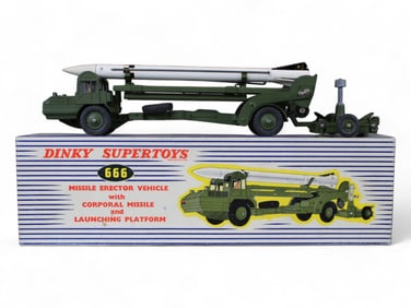 Dinky Supertoys 666 Missile Erector Vehicle Boxed