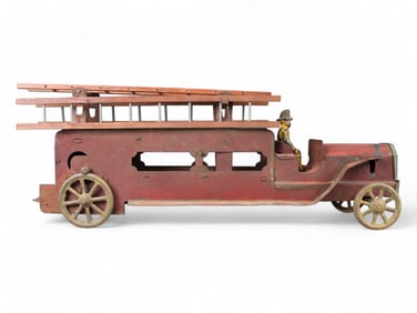 Dayton Tin Fire Ladder Truck