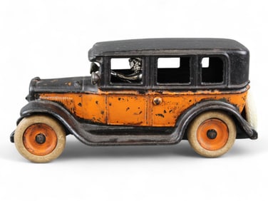 Arcade Cast Iron Yellow Cab
