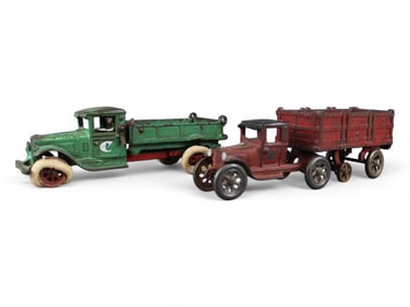 (2) Arcade Cast Iron Trucks