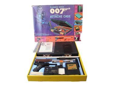 1965 James Bond 007 Attache Case In Original Box
