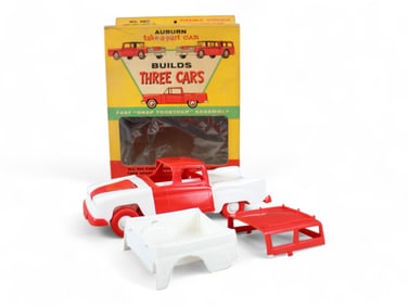 Boxed Auburn Rubber Take-A-Part Car