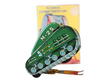 Marx Superman Rollover Tank