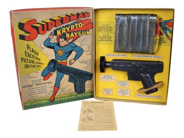 Boxed Daisy Superman Krypto Raygun