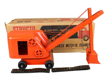 Boxed Structo No. 106 Steam Shovel