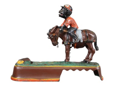"Spise A Mule" Mechanical Bank