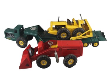 (3) Nylint Pressed Steel Vehicles