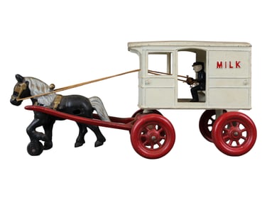 Kenton Cast Iron Milk Wagon