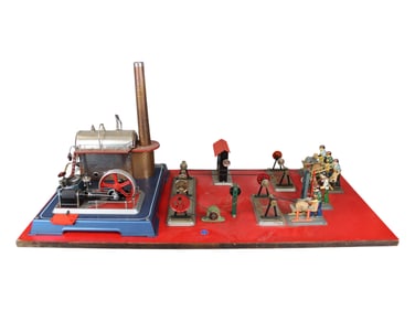 Wilesco Large Steam Engine Display
