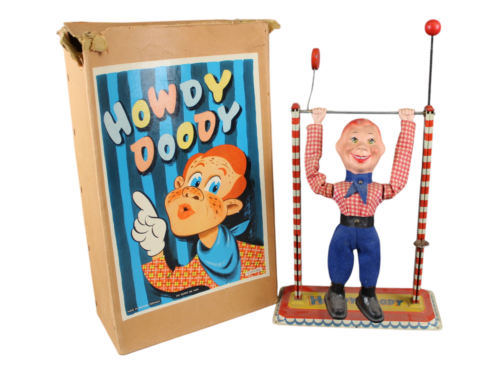 Boxed Howdy Doody Acrobat Toy (1 of 6)