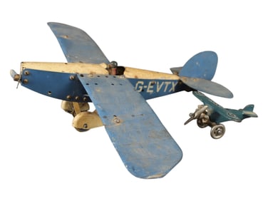 Meccano Plane and Cast Iron Plane