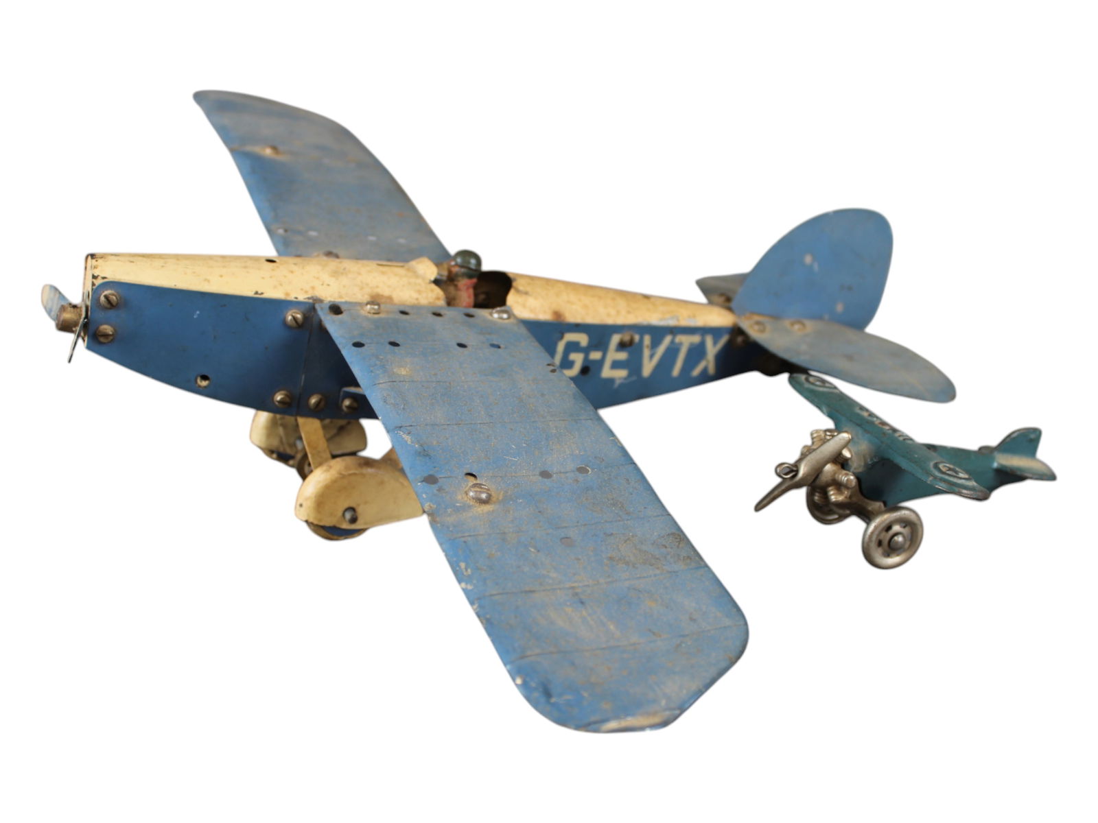 Meccano Plane and Cast Iron Plane (1 of 7)