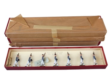 (4) Boxed Britains 299 West Point Cadets Sets