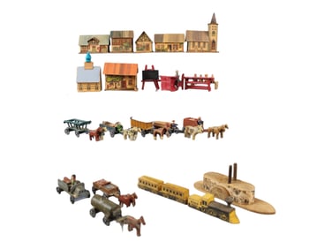 German Paper Christmas Set