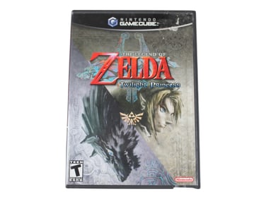 Nintendo Gamecube, Zelda Twilight Princess, CIB