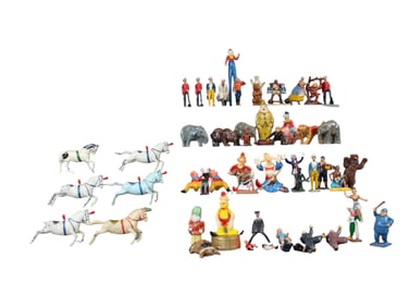 Dimestore Circus Figures