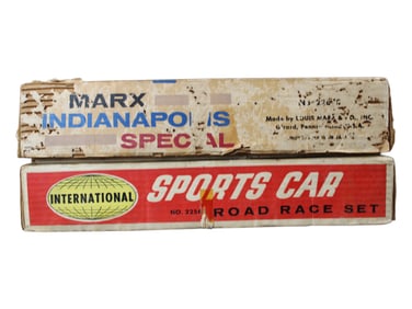 (2) Marx Slot Car Boxed Sets