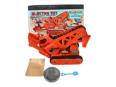 Electro Toy Sand Loader Battery Op Boxed