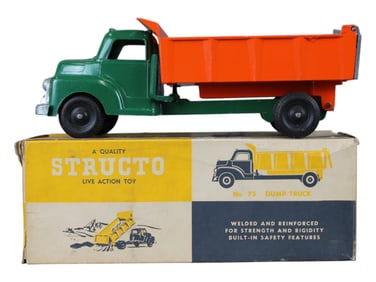 Structo No. 75 Dump Truck Boxed