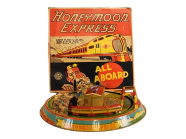 Marx Tin Litho Honeymoon Express with Box