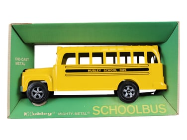 Hubley School Bus Mint in Box